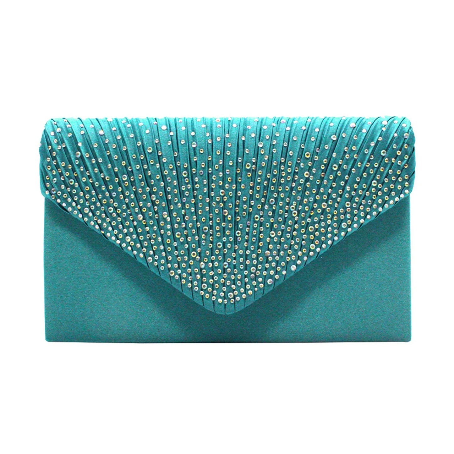 Women's Fashion Silk Belt Clutch – Elegant Evening Prom Handbag Purse.