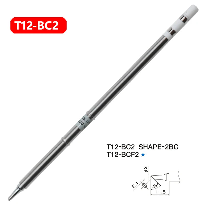 T12 Soldering Iron Tips Replacement Various Models of Tip Electric Soldering Iron Tip T12-ILS D52 K KU I D24 BC2 C4 C1 JL02