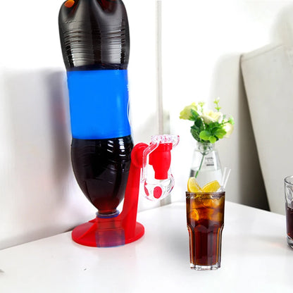 Coke Bottle Inverted Water Dispenser – Beverage Switch with Hand Pressure for Household Water Absorption