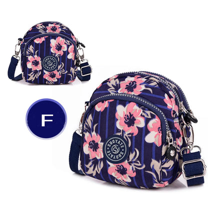 Vattentät nylon Crossbody-väska för kvinnor – Fashionabla Y2K-bröstpaket