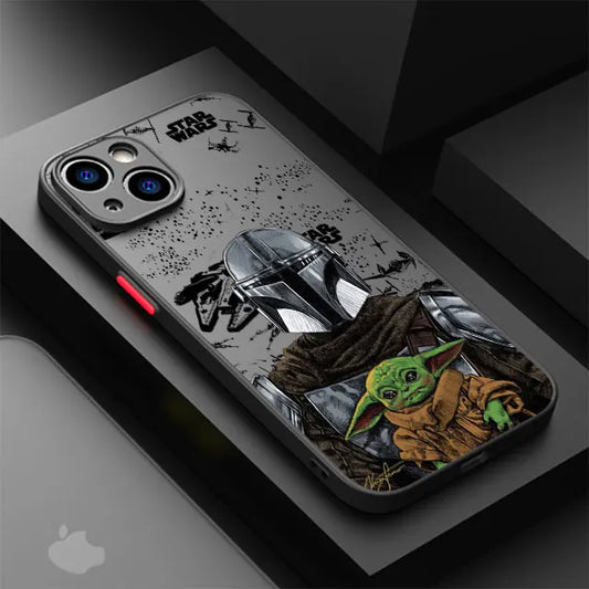 Stars Wars Cool Hero Soft Phone Case for Apple iPhone