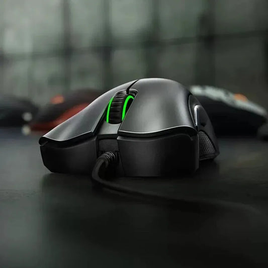 Razer DeathAdder Essential trådbunden spelmus / trådbundna möss 6400DPI 5 oberoende knappar för bärbar datorspelare