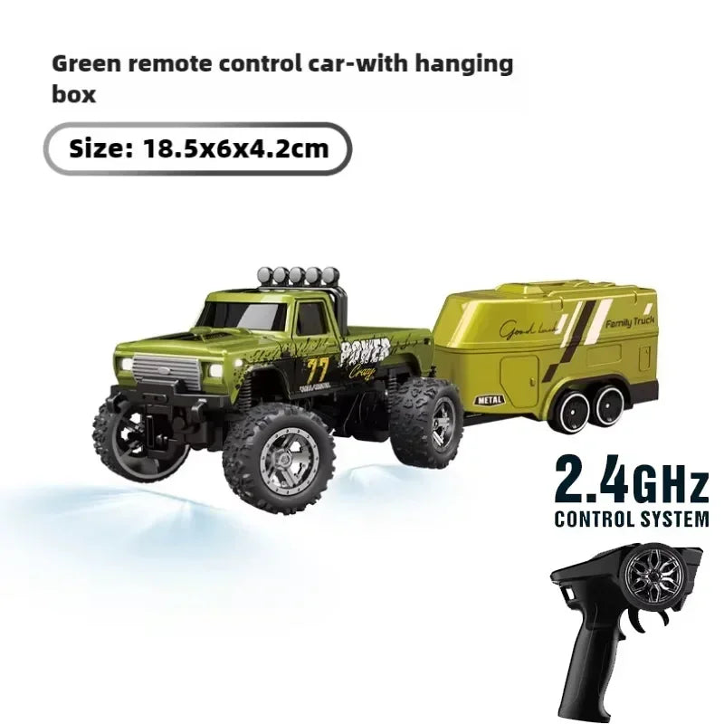 RC Cars 1:64 Metal Mini Drift Rc Car Remote Control Car High-Speed Off-road Climbing Racing Cars Children's Toys for Kids Custom