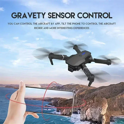 2024 New E88 Pro WIFI FPV Drone Wide Angle HD 4K 1080P Camera Height Hold RC Foldable Quadcopter Dron Helicopter Toys Gift