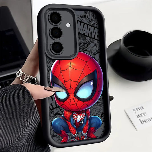 Telefonfodral till Samsung Galaxy S24FE Söt Marvel Catoon Stötsäkert bakstycke Deadpool