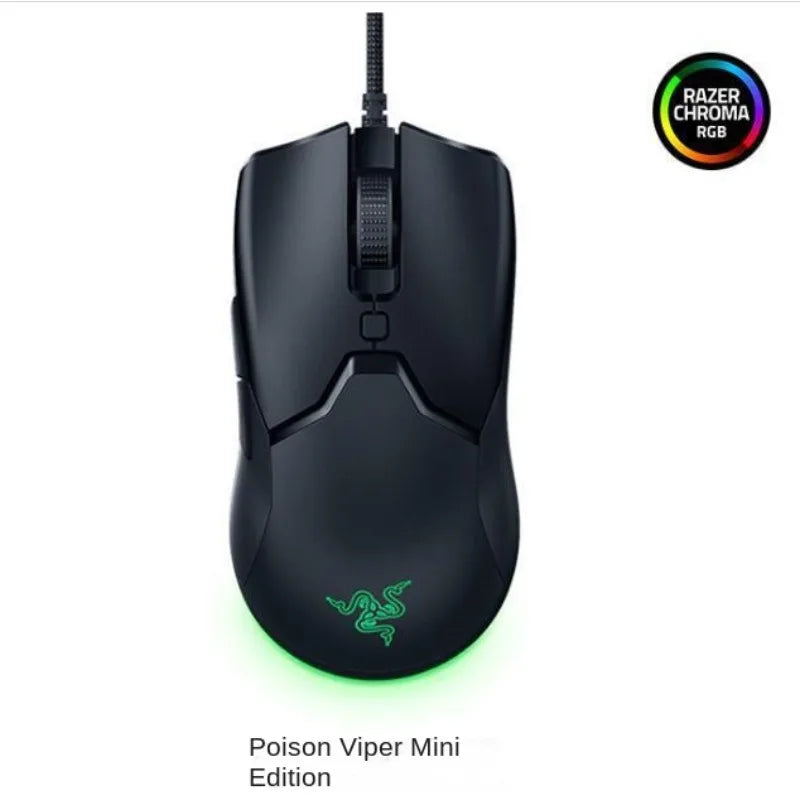 RAZER Venomous Mini Cable Gaming Competitive Mouse Special Edition 8500DPI optical sensor Light cable computer periphera