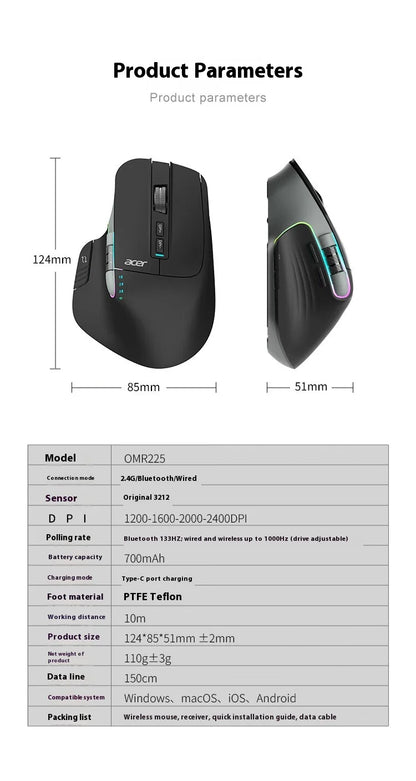 Acer DualScroll förbättrad navigering med dubbla rullningar