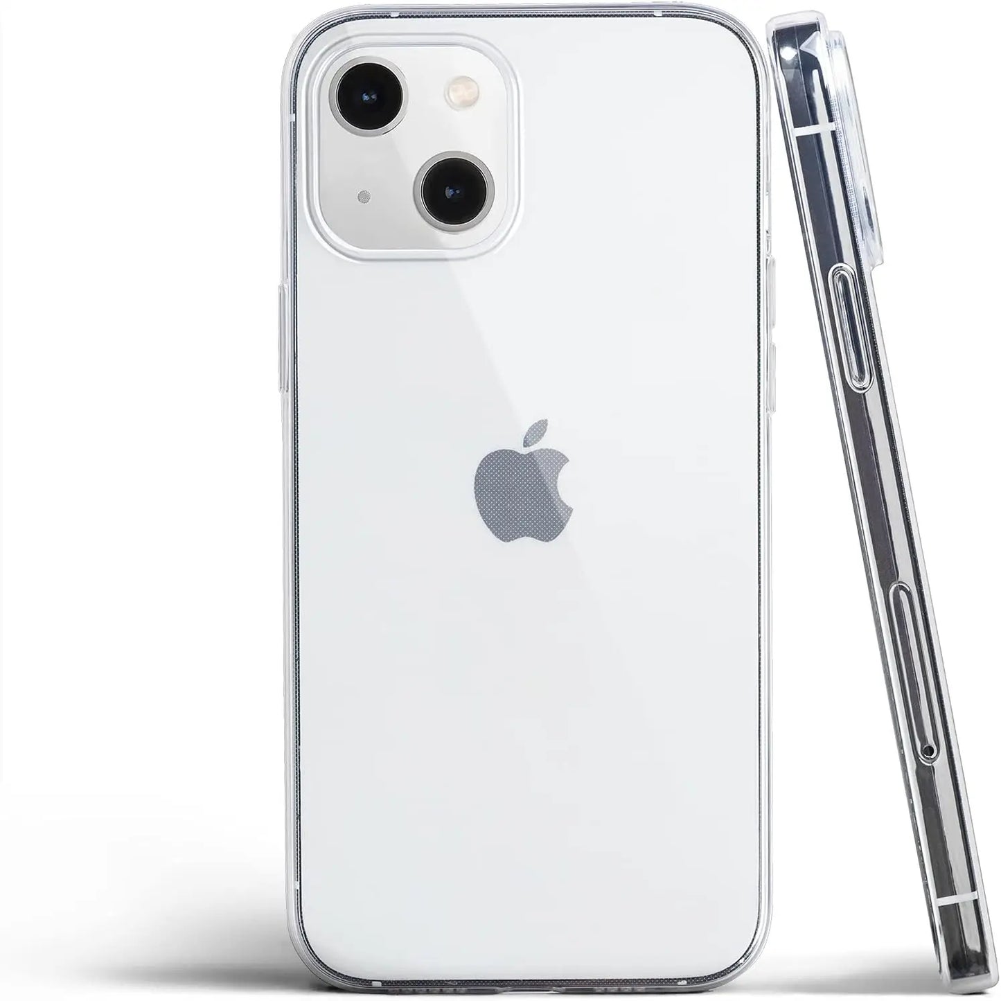 Ultra Thin Clear Silicone Back Cover for iPhone 13 Pro Max