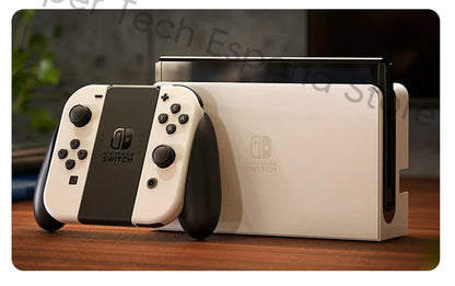 Nintendo Switch OLED-modell 7-tums skärm Joy-Con-handtag Förbättrad ljudjusterbar konsol Stabil TV-läge Videospel