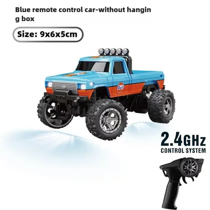 RC Cars 1:64 Metal Mini Drift Rc Bil Fjärrkontroll Bil Höghastighets terrängklättring Racingbilar Barnleksaker för barn Anpassade