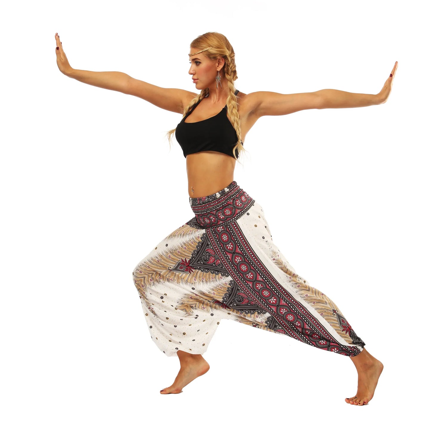 Bohemian Harem Pants for Yoga and Casual Wearl Wear