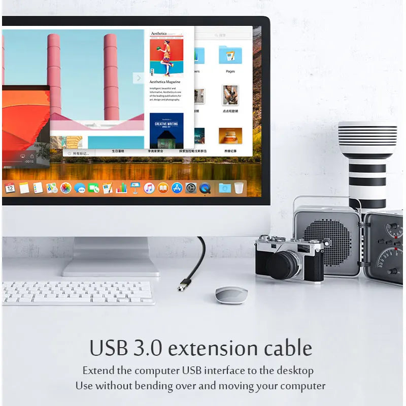 USB 3.0 / 2.0  Extension Cable Male to Female Extender Cable Fast Speed USB 3.0/2.0 Extended for laptop PC USB 3.0 Extension