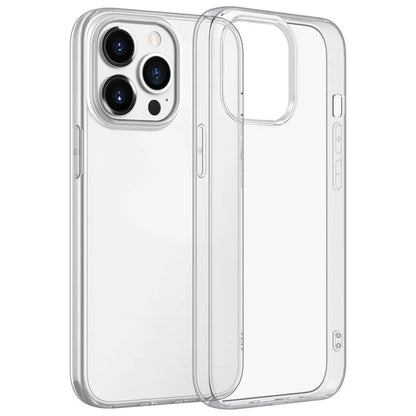 Ultra Thin Clear Silicone Back Cover for iPhone 13