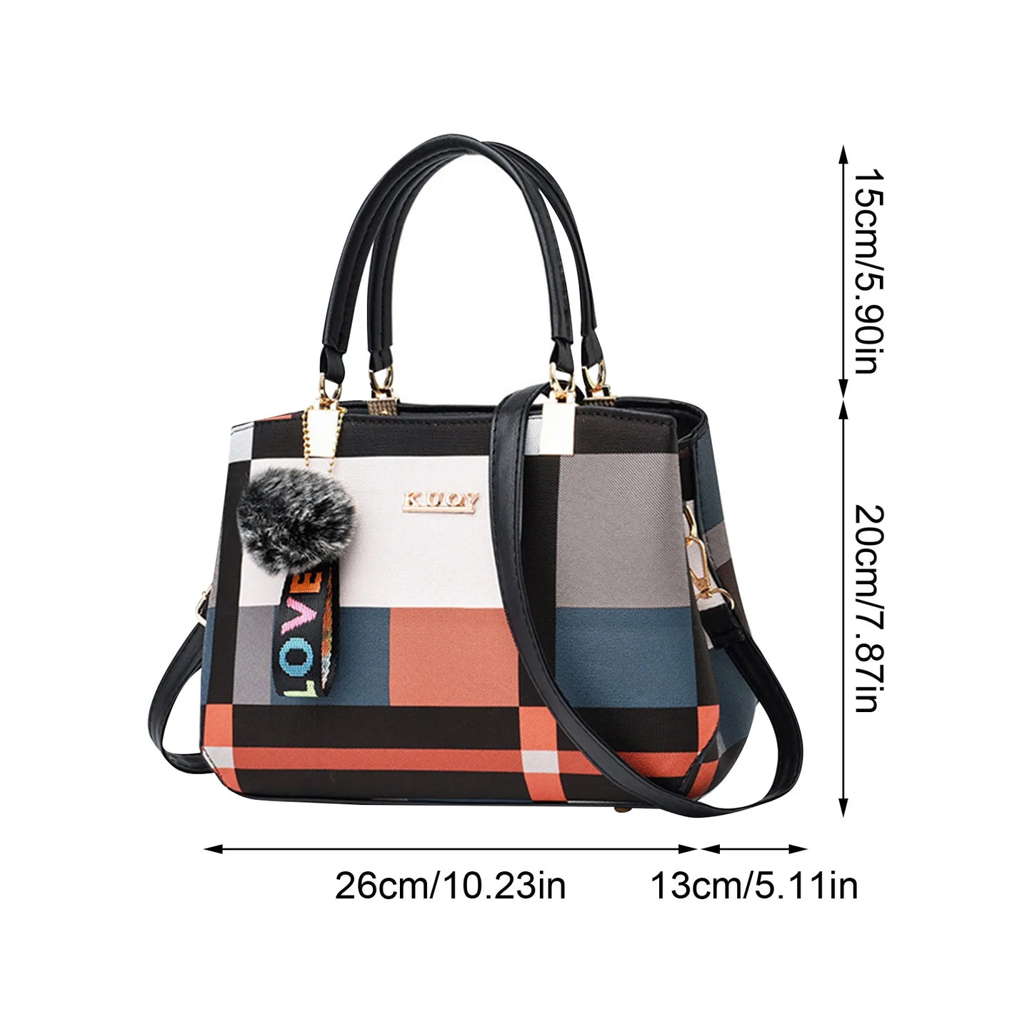 New Fashion Women's Bag: European & American One Shoulder Crossbody