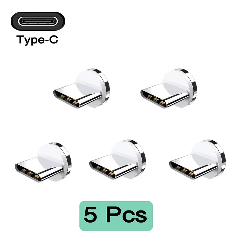 7pin Magnetic Tips NNBILI Magnetic Cable Type C Micro USB Magnet Replacement Part Fast Charging Magnet Adapter Tips for iPhone