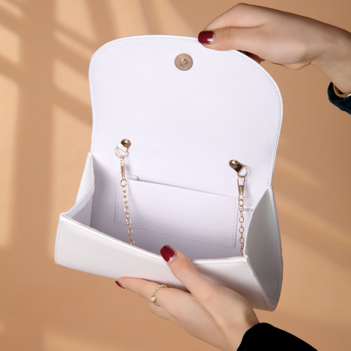 Women Top-handle Bags – White Leather Bride Handbags Purse, Designer Evening Bags, Party Handbag, Wedding Clutch Wallet, Shoulder Bag.v