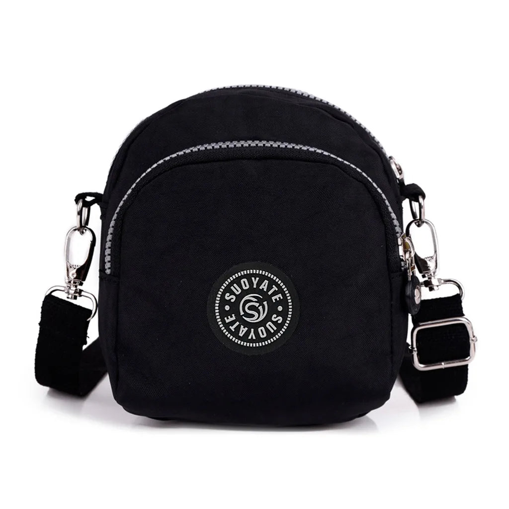 Vattentät nylon Crossbody-väska för kvinnor – Fashionabla Y2K-bröstpaket