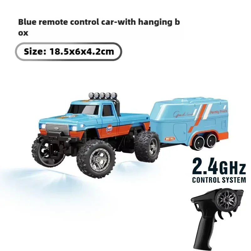 RC Cars 1:64 Metal Mini Drift Rc Car Remote Control Car High-Speed Off-road Climbing Racing Cars Children's Toys for Kids Custom