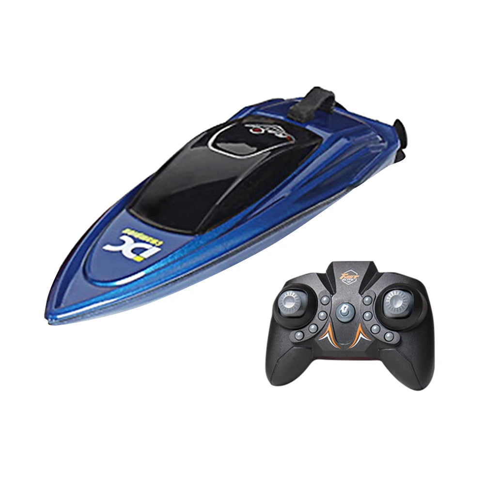 2.4GHz Electric RC Speed Boat Remote Control Watercraft Ship with LED for Kids Adults Holiday Birthday Party Gifts