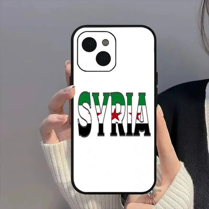 Syrian Revolution Flag Fodral för iPhone: Funda