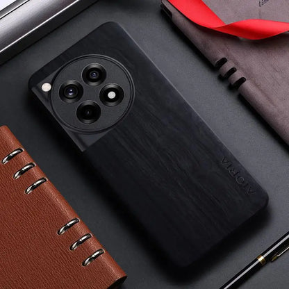 Bamboo Wood Pattern Back Cover Case for OnePlus 12R and OnePlus 12