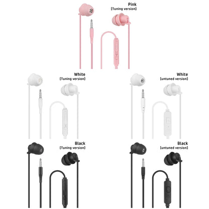 Sleep Earphone In-Ear Headset Noise Cancelling Sleeping Headphone HiFi 3.5mm Wired Headphones Mobile Phone MP3 Sleeping Earphone