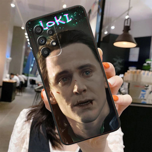 Loki Wanda Svart Telefonfodral För Samsung