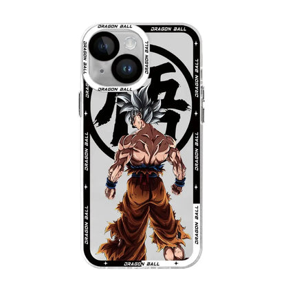 Anime Dragon Ball telefonfodral för Apple iPhone-modeller – Silikonskal för iPhone