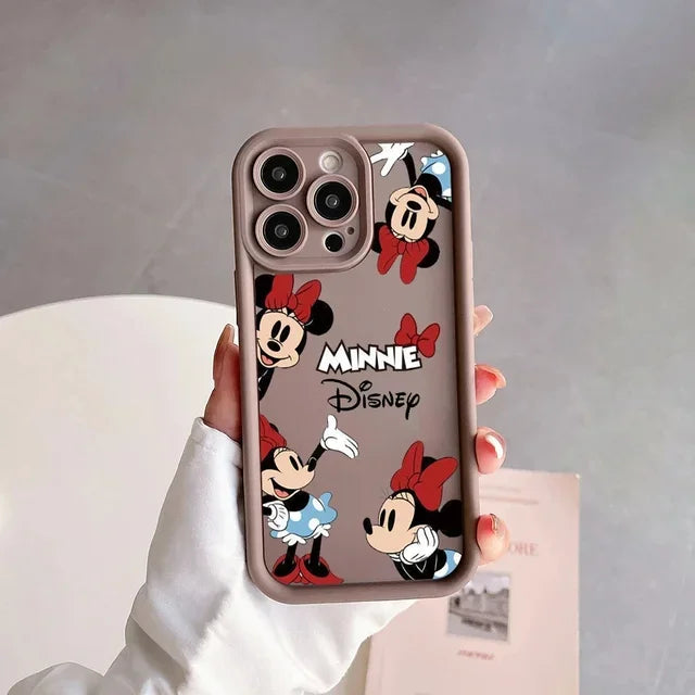 Disney Mickey Minnie Mouse Cute Silicone Phone Case