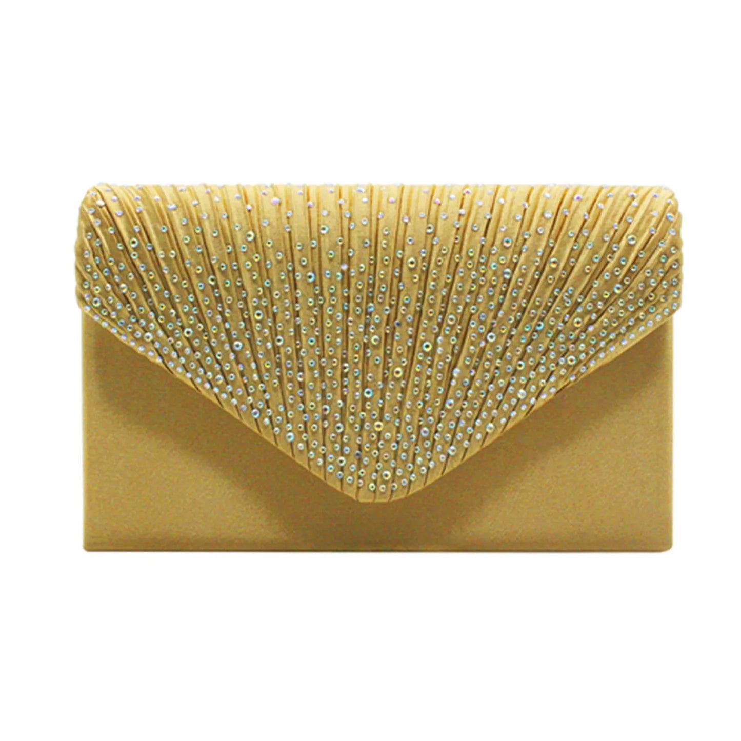 Dammode sidenbälte Clutch – Elegant Evening Prom Handväska.