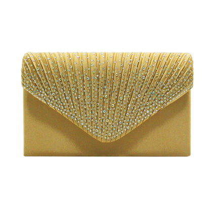 Dammode sidenbälte Clutch – Elegant Evening Prom Handväska.